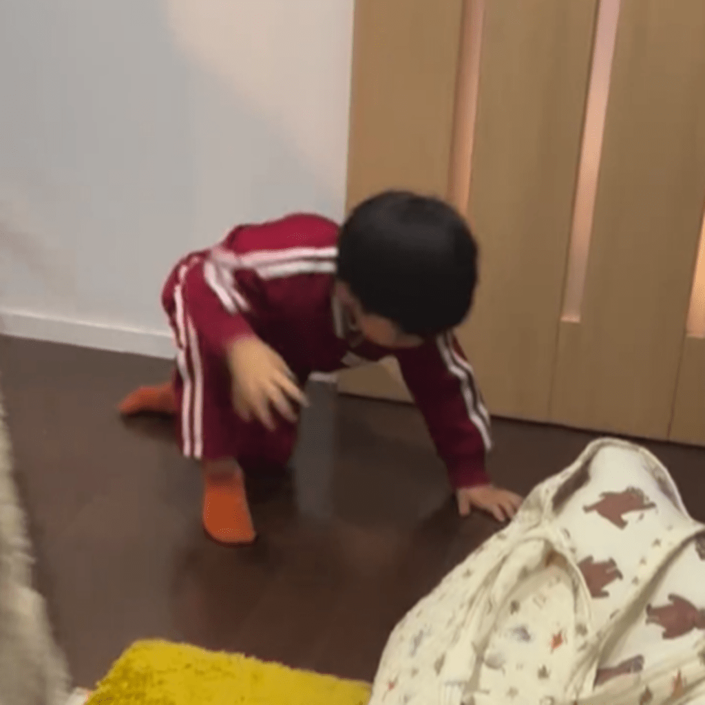 しっかり立たなきゃ（＠tomagou.donさんより提供）