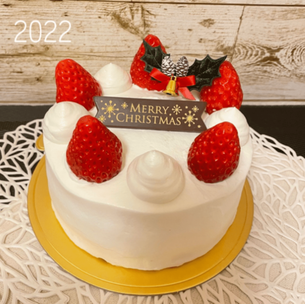2022年に作ったケーキ①（＠y_0605_さんより提供）