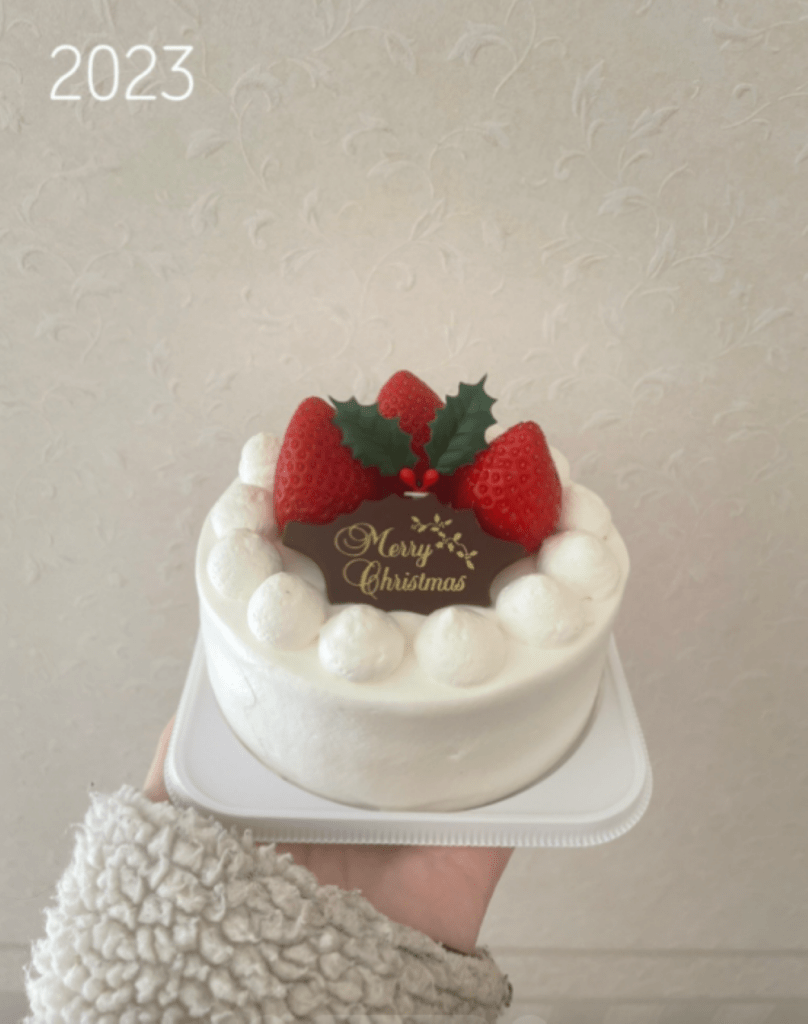 2023年に作ったケーキ①（＠y_0605_さんより提供）