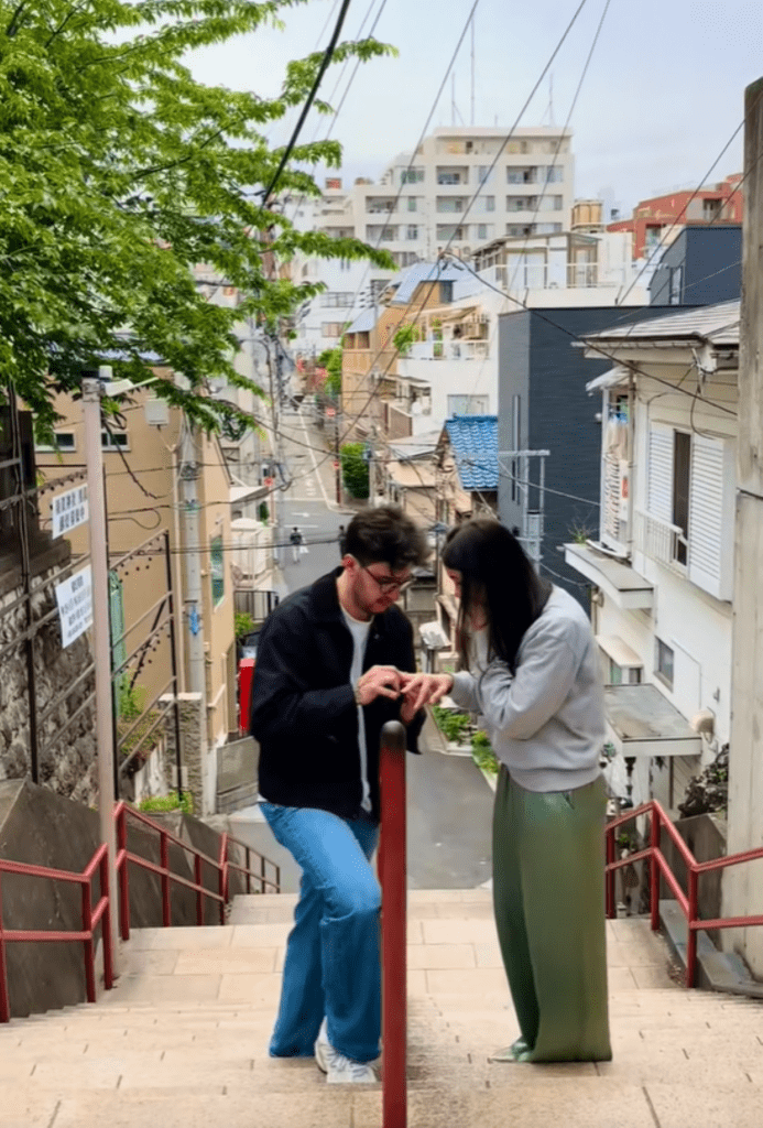 プロポーズ中④（＠ryota.pianoさんより提供）