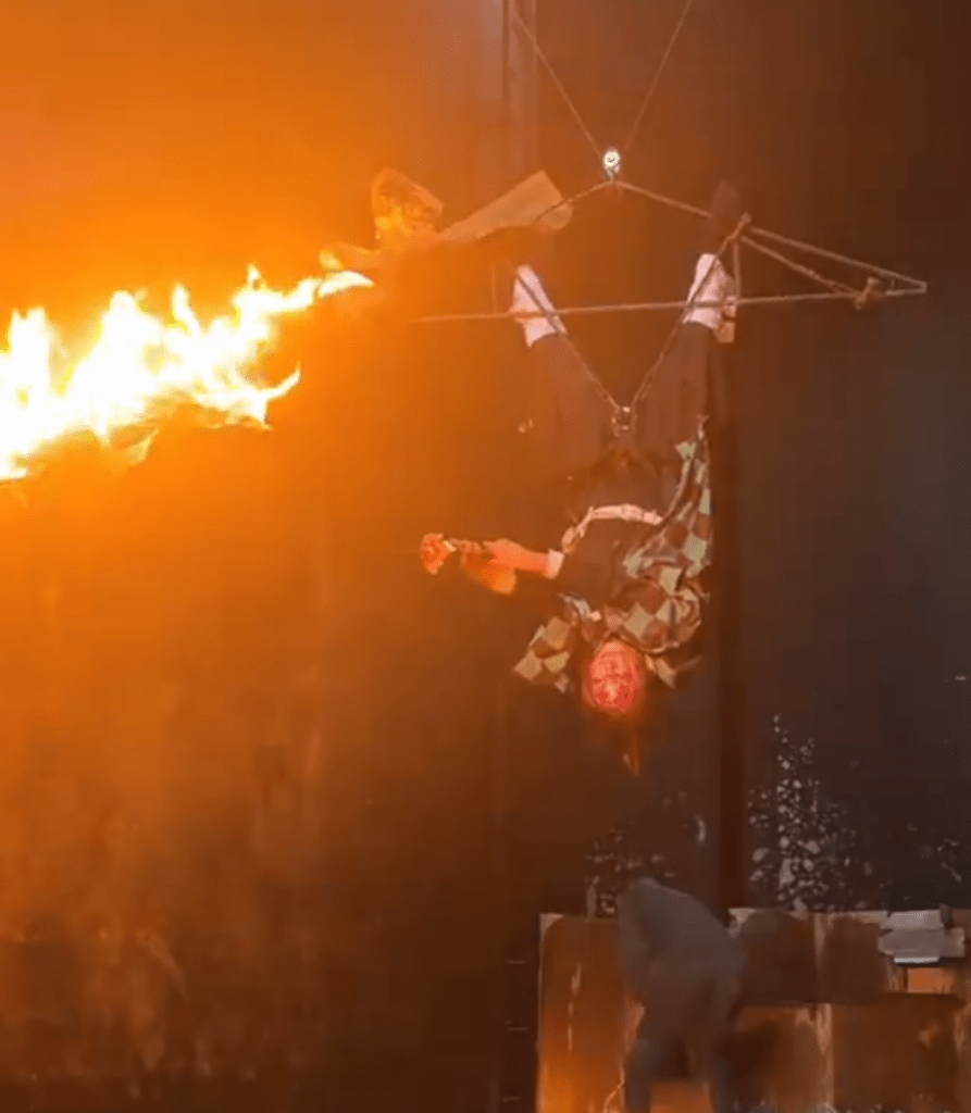 徐々に火が灯される（@cm_k1012さんより提供）