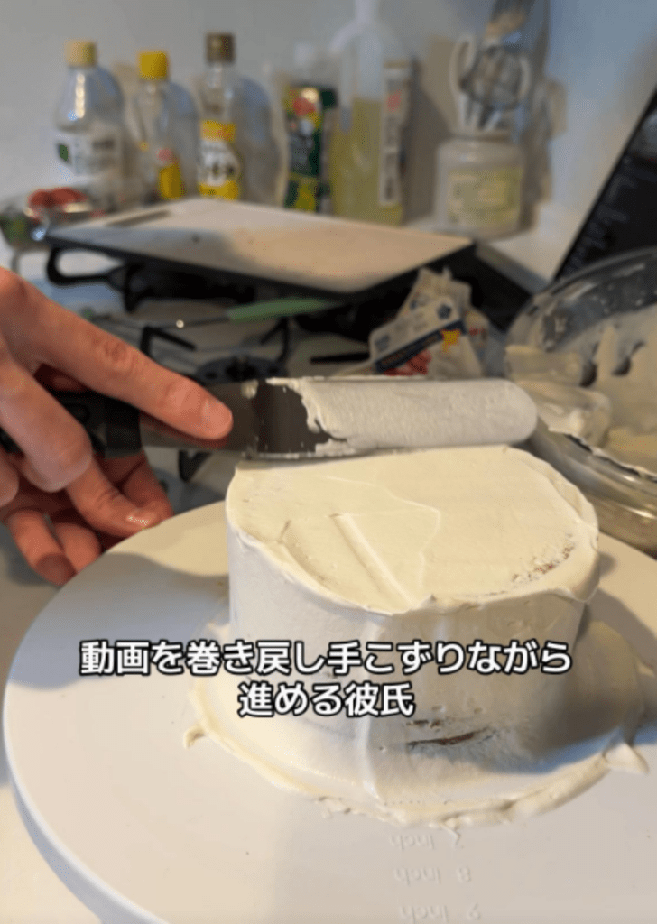 難しいナッペ（＠nononon9929さんより提供）