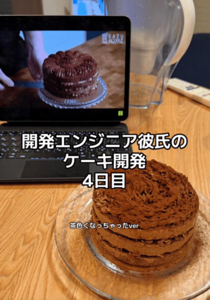 チョコケーキ（＠nononon9929さんより提供）