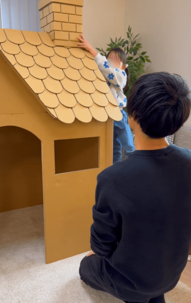 煙突を取り付け（＠kuronushi_さんより提供）