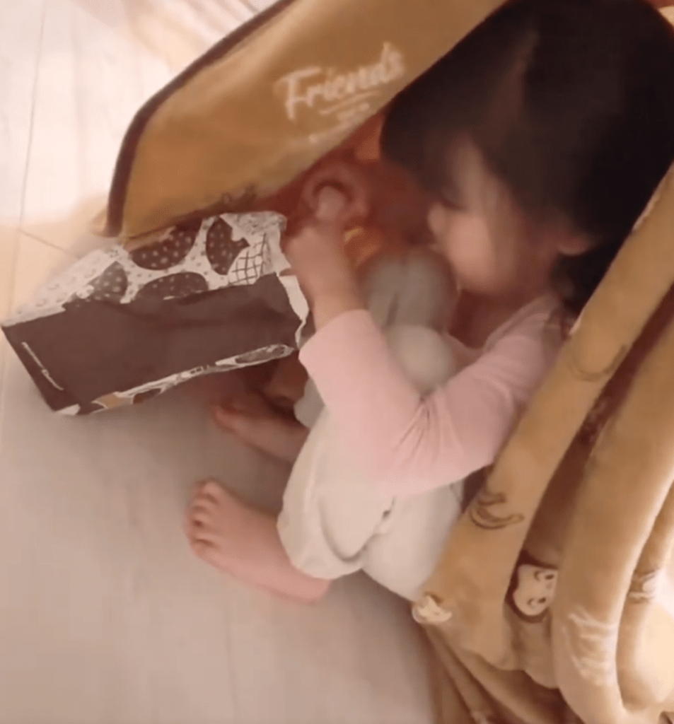 見つかった後の様子①（@sfy.0321さんより提供）