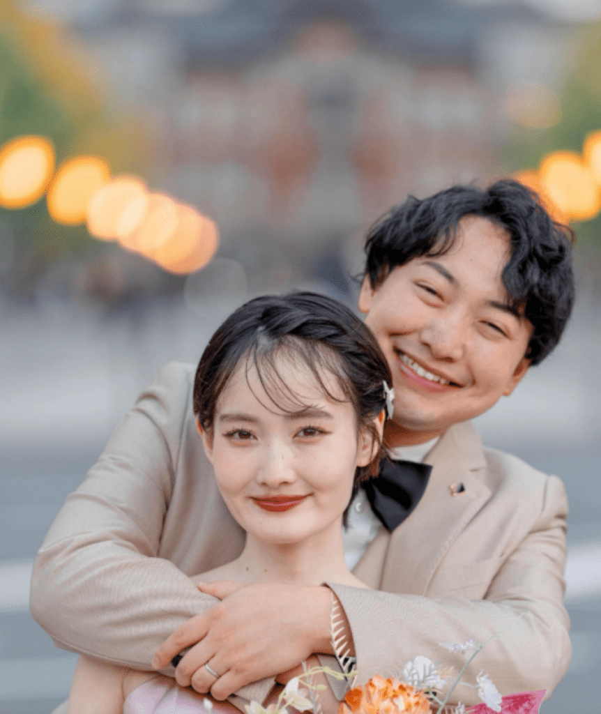 ウエディングフォト①（＠boo._.chanさんより提供）