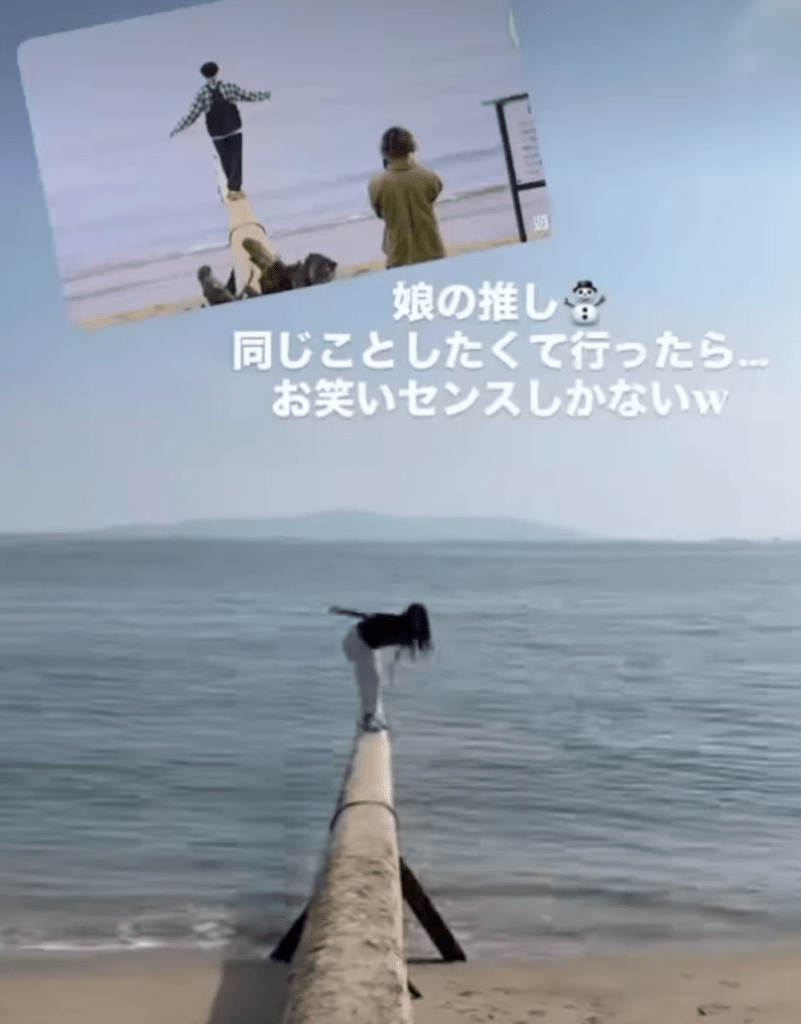 聖地巡礼の様子②（walnut.and.apricotさんより提供）