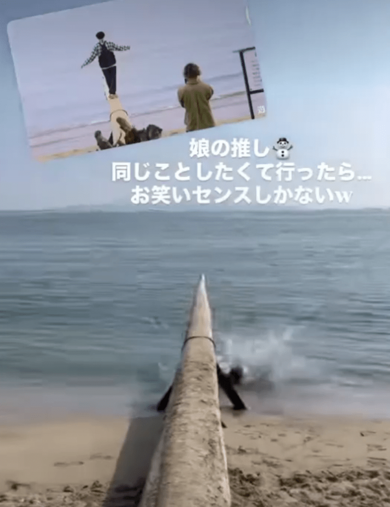 聖地巡礼の様子③（walnut.and.apricotさんより提供）