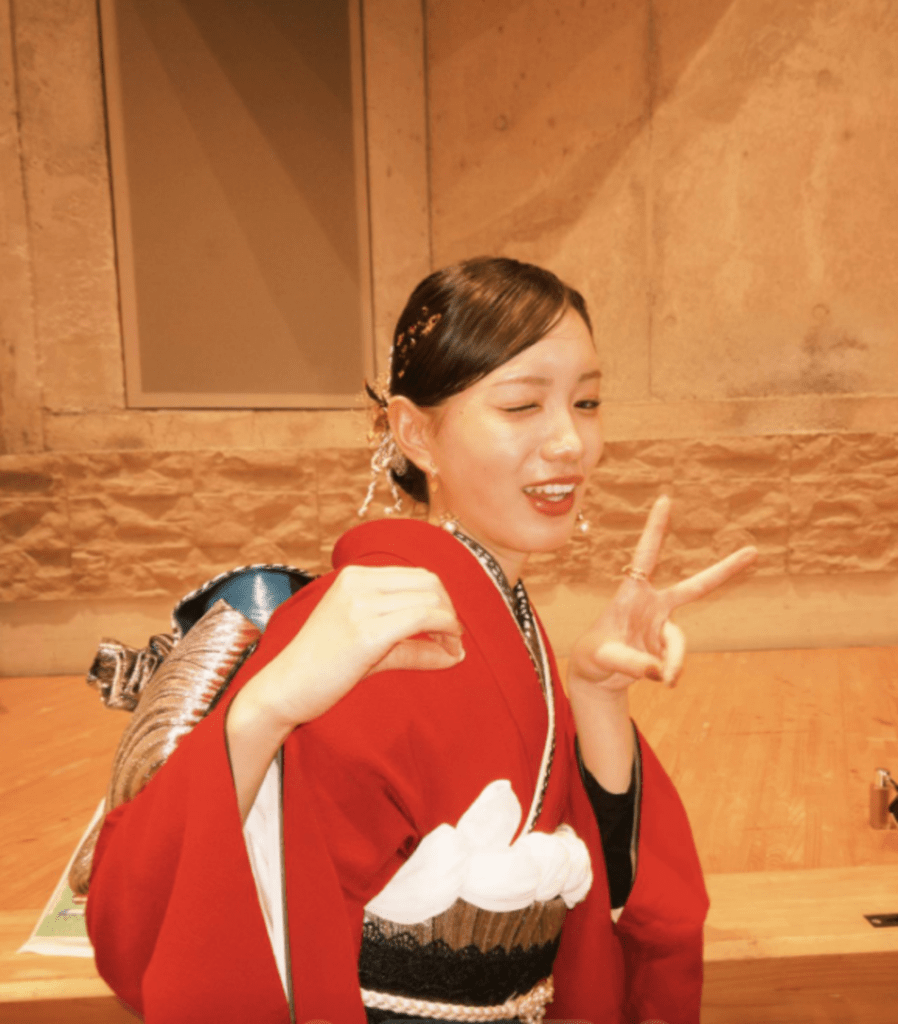 成人式振袖をフリマアプリで⑤（@hn00rさんより提供）