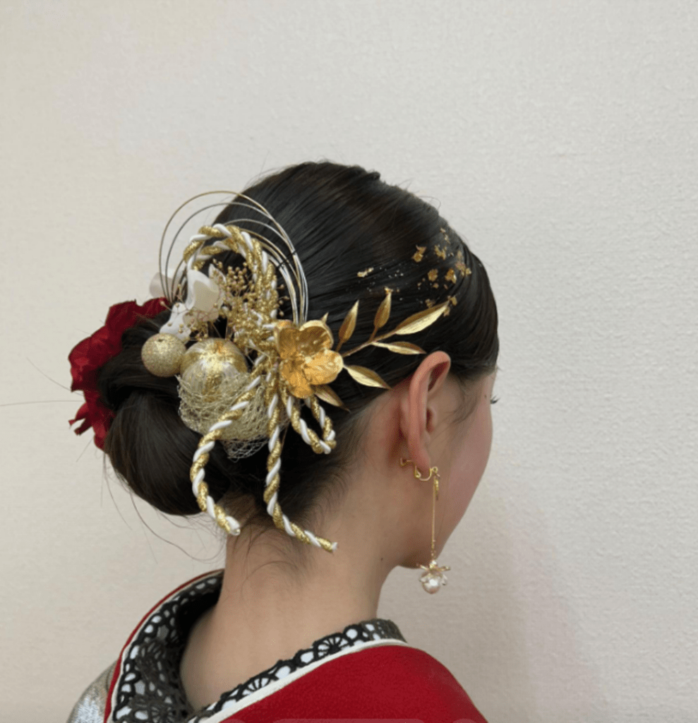 成人式振袖をフリマアプリで⑦（@hn00rさんより提供）