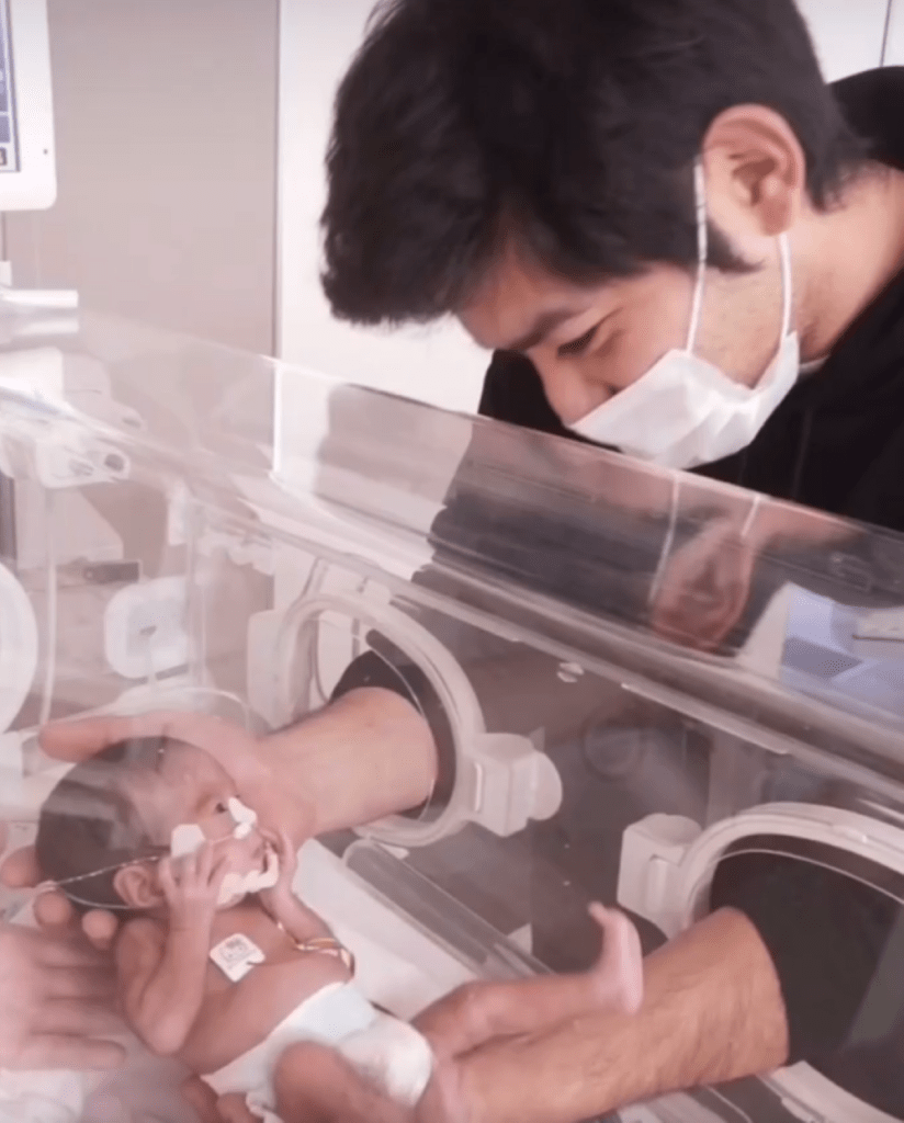 パパさんと娘さん（＠yunon.yuanさんより提供）