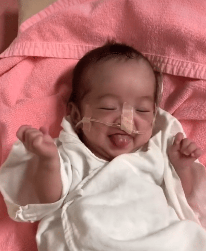 あどけない笑顔（＠yunon.yuanさんより提供）