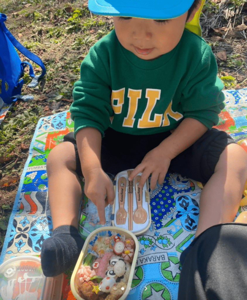【実際の写真】ママが作ったお弁当