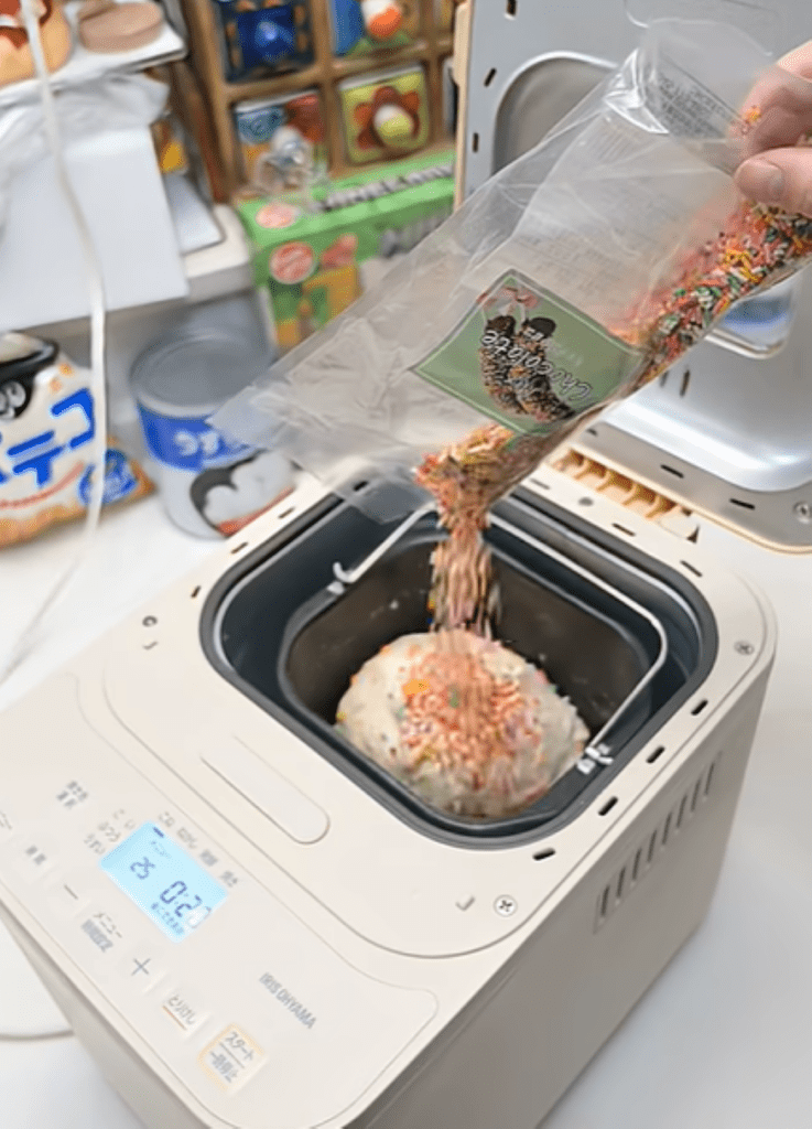 【実際の写真】パンを切った結果