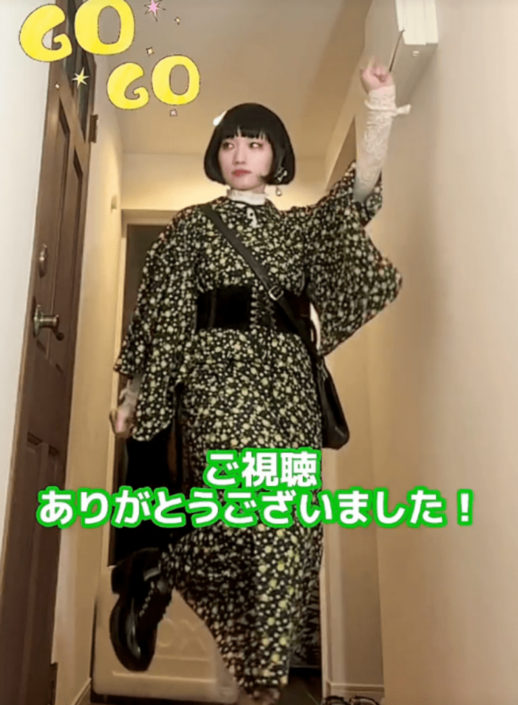 着物1枚と家にあるもので⑧（@kimono_fujichiyoさんより提供）