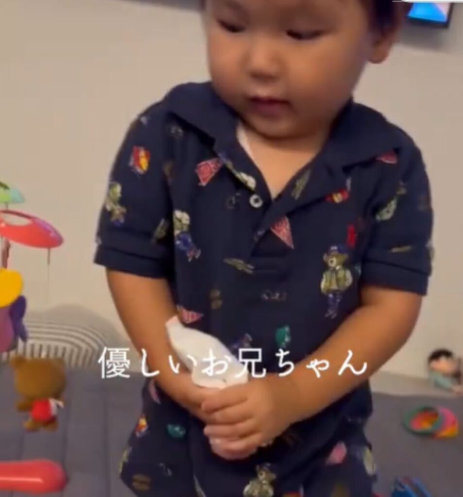 【実際の写真】息子さんがとったまさかの行動