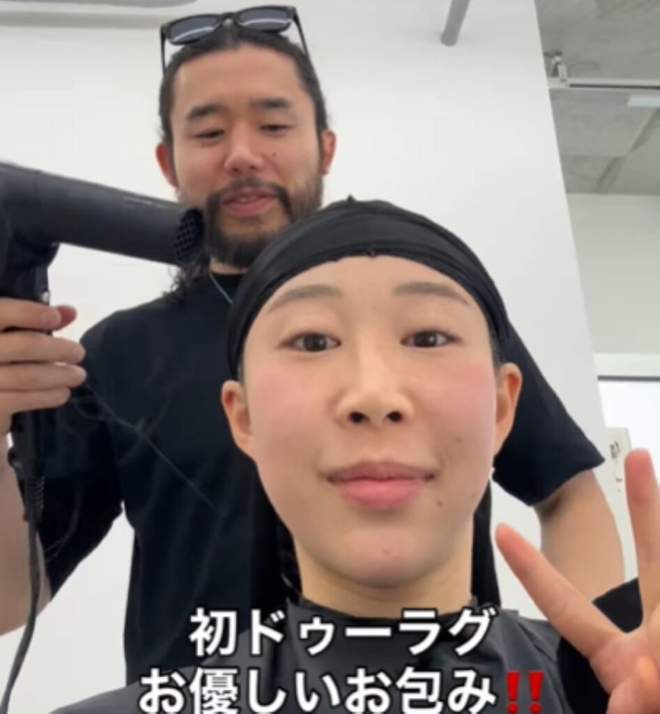 【実際の写真】帰ってきた奥さんのまさかの姿