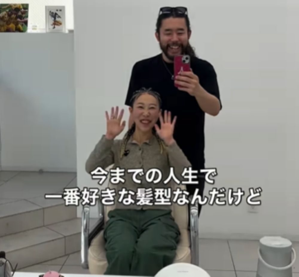 一番好きな髪型に（＠unkotohime_510さんより提供）