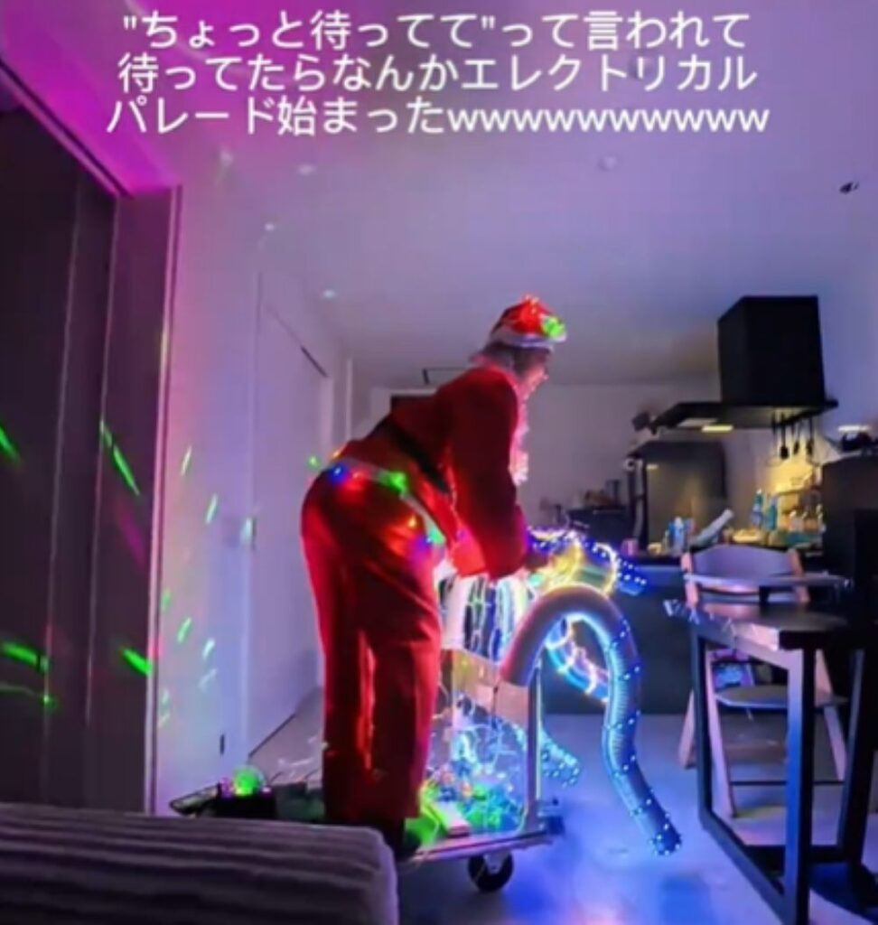 キラキラ光っています（＠umi_kotetsuさんより提供）