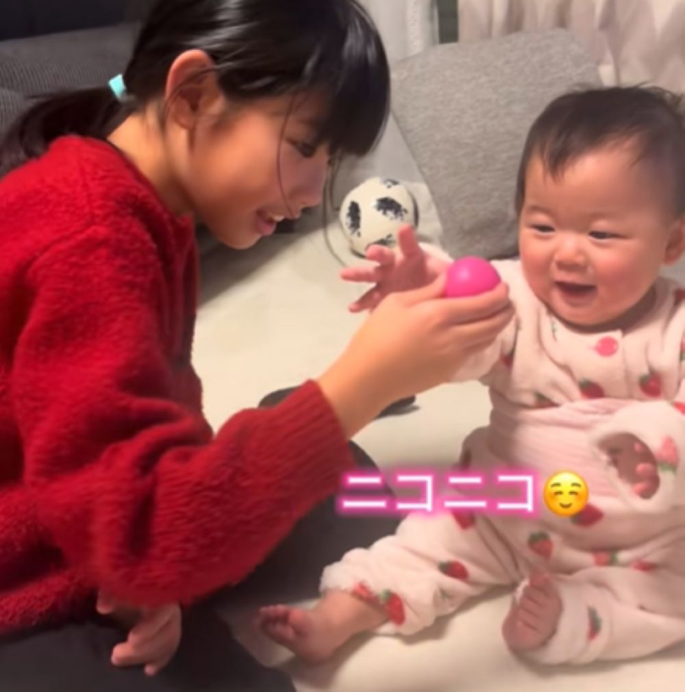 ニコニコの妹さん（＠shopidesuさんより提供）