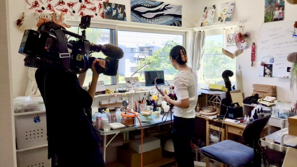 【実際の写真】　サザエの様子