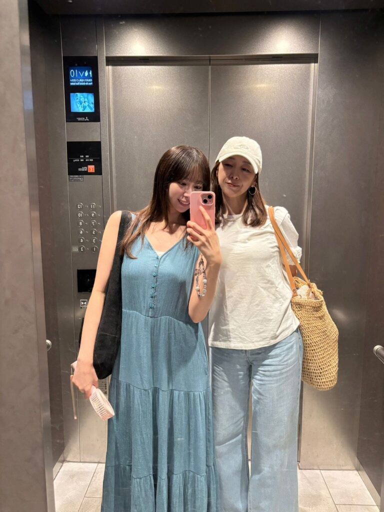 普段のママさんと娘さん（＠nanachi__75さんより提供）