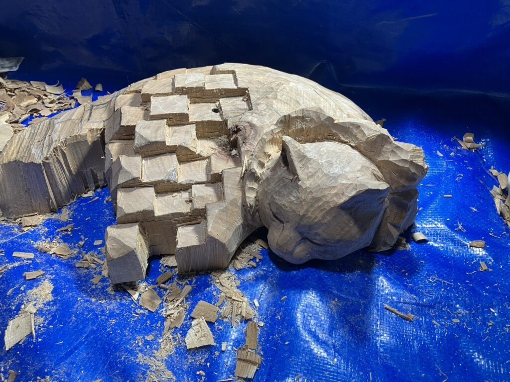 制作の様子②（＠aiaratanozomuさんより提供）