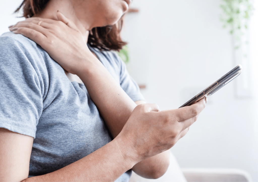 「自分の筋肉だけでは体を支えられない！」と体が悲鳴を上げているサイン