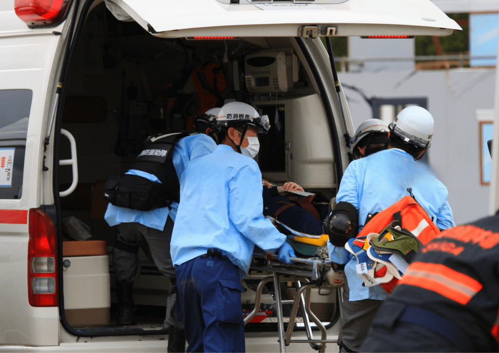 内臓で出血が起きていた