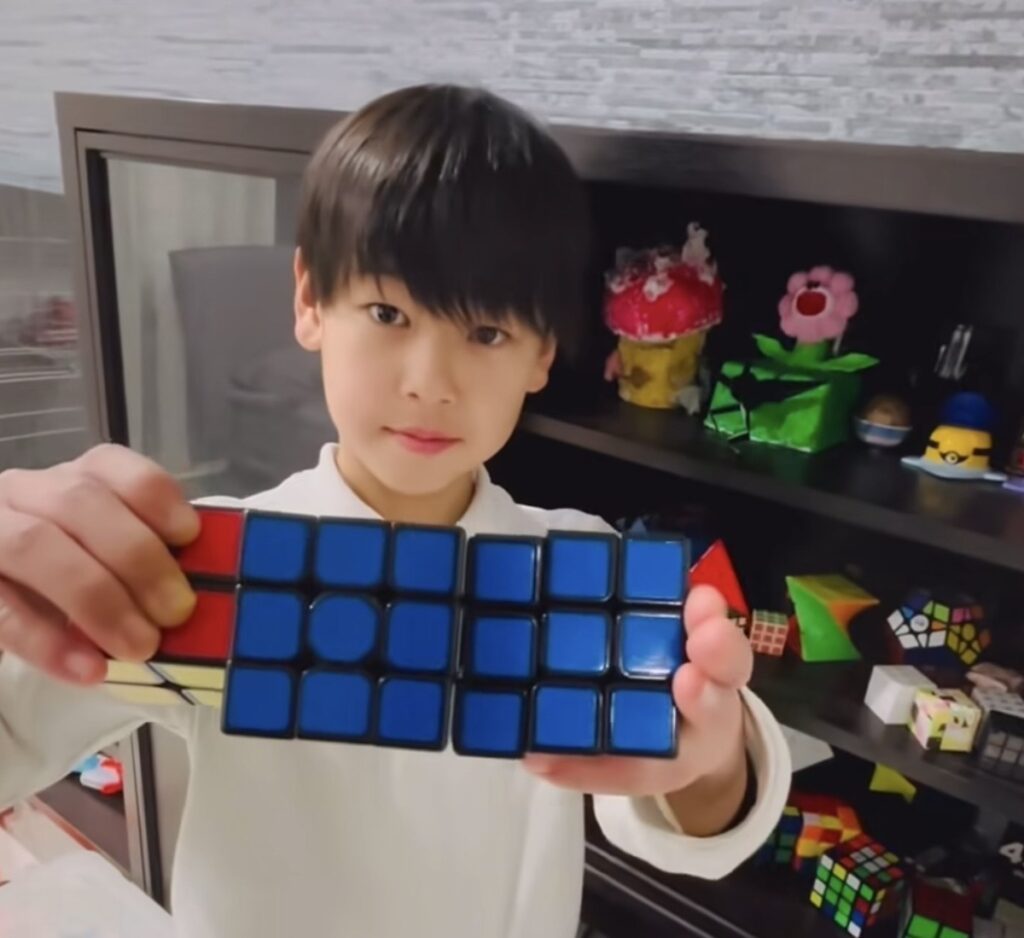 普段の息子さんの様子①（@kei_cube.224さんより提供）