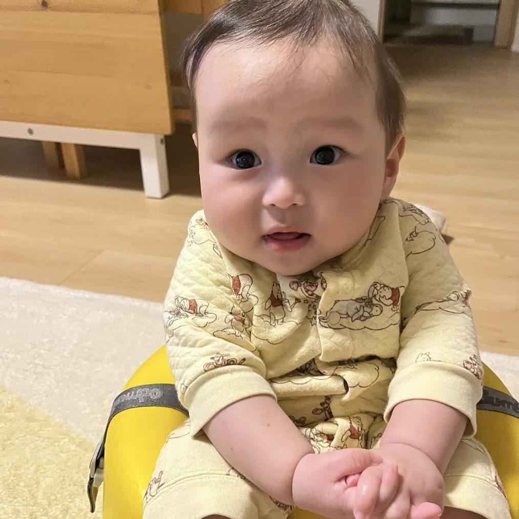 普段の息子さん①（＠chokiririsanさんより提供）