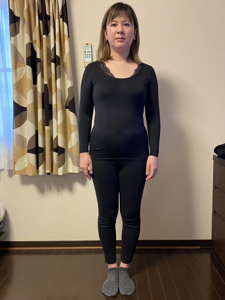 ダイエット前・正面（＠manami.dietさんより提供）
