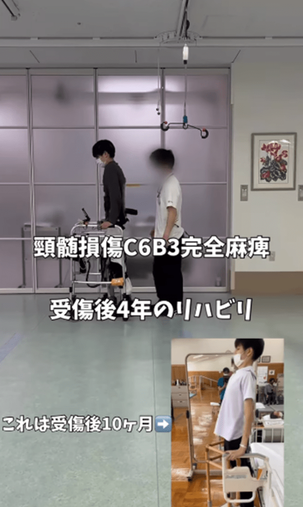 リハビリ②（＠shaka_wheelchairさんより提供）
