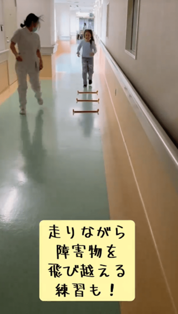 リハビリ②（@himariparadiseさんより提供）