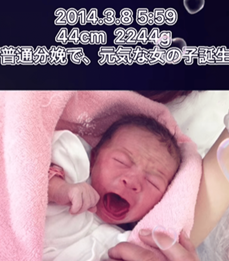 娘さん誕生（@ymr_ymr_354さんより提供）