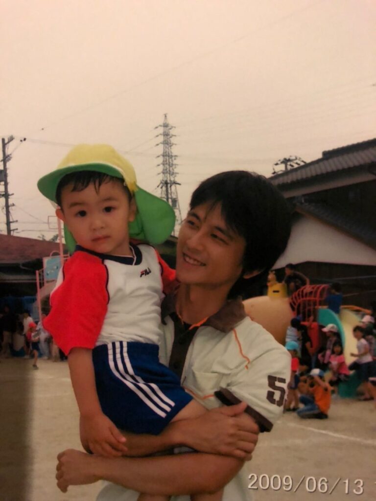 【実際の写真】お父さんの昔の写真