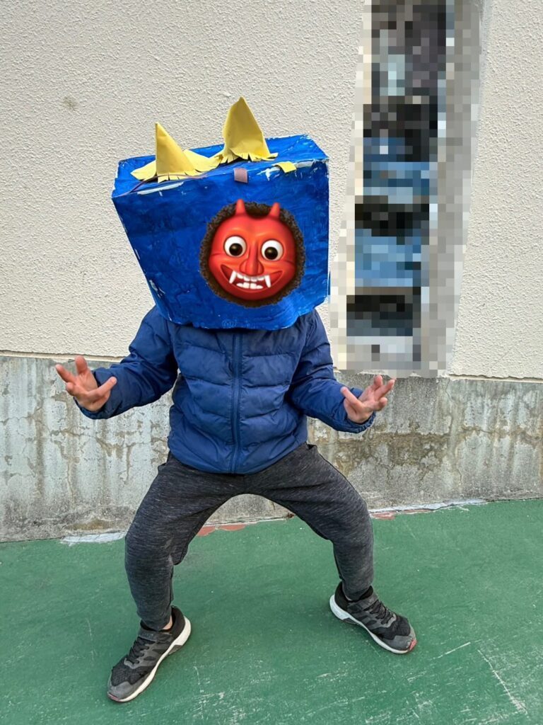 【実際の写真】息子さんの姿