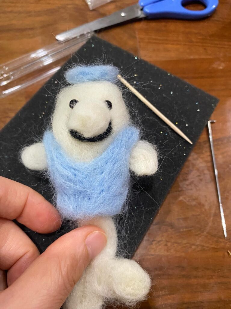 チョッキとベレー帽にアレンジ（＠nagisa.m.1115さんより提供）