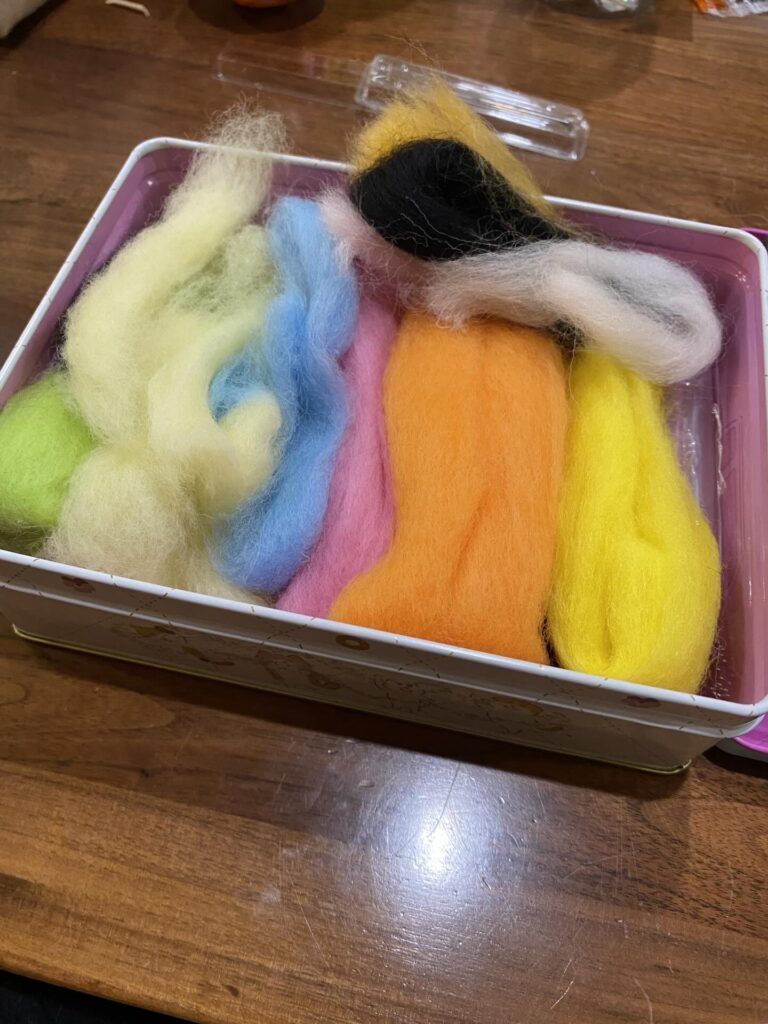 色とりどりのフェルト（＠nagisa.m.1115さんより提供）
