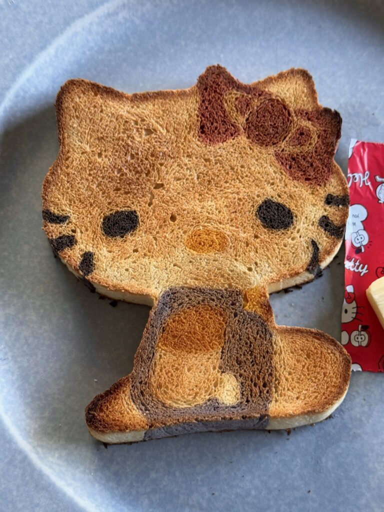 日焼けしたような姿に（＠konel_breadさんより提供）