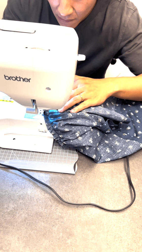 裁縫の様子⑥（＠sakurako_3046さんより提供）