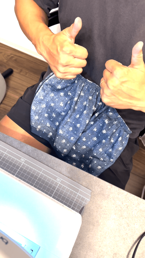 裁縫の様子⑩（＠sakurako_3046さんより提供）