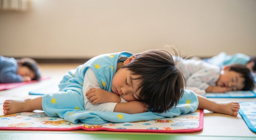 完全に無防備な寝姿