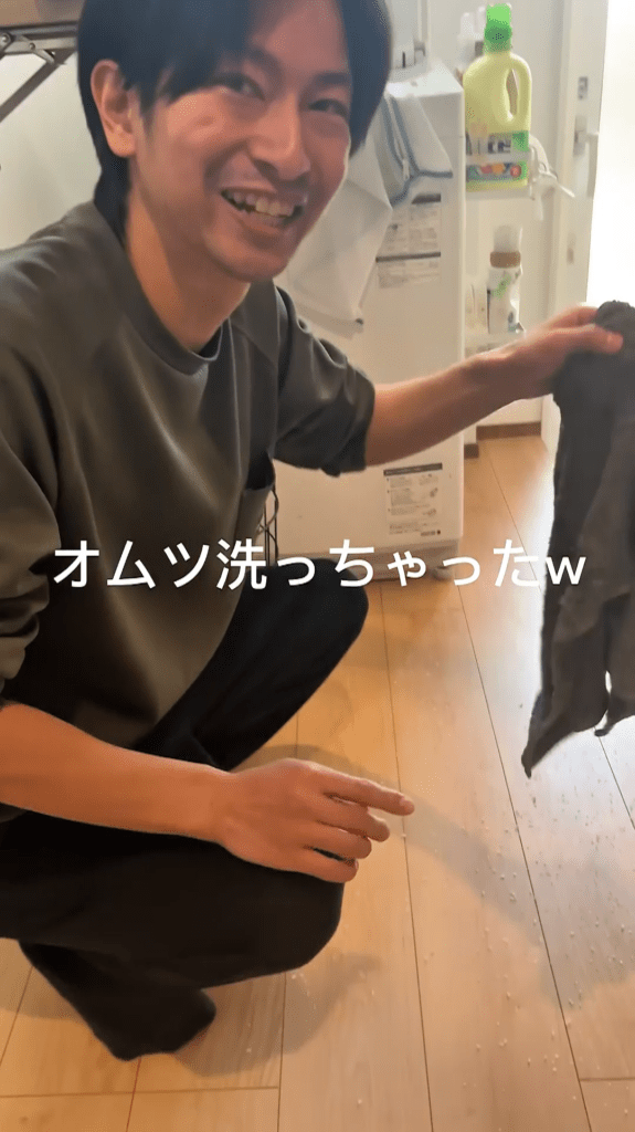 悲鳴の理由は…（＠takeuma_familyさんより提供）