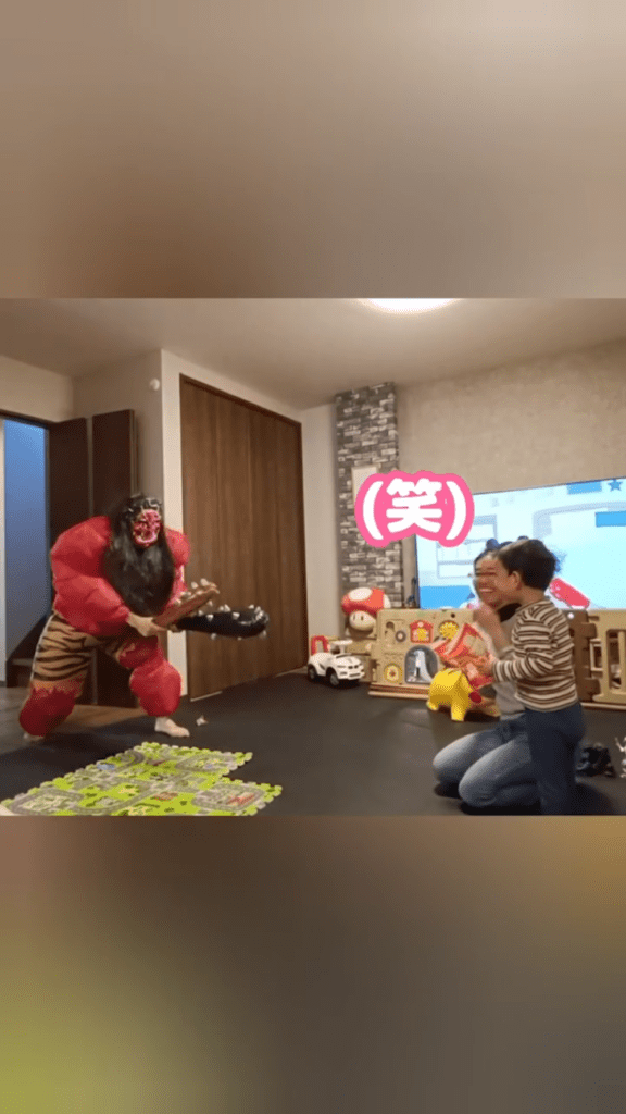 我が家に鬼が襲来すると…⑧（＠hard_kenさんより提供）