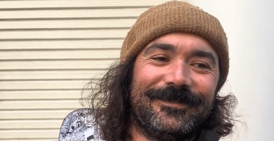 【実際の画像】　男性が見た光景