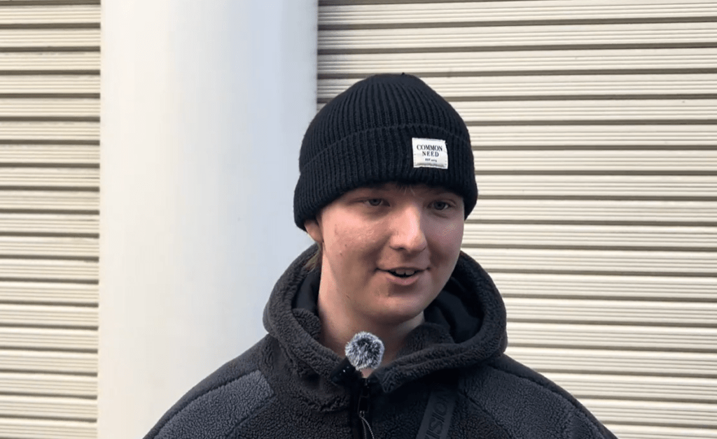 【実際の画像】　男性が見た光景