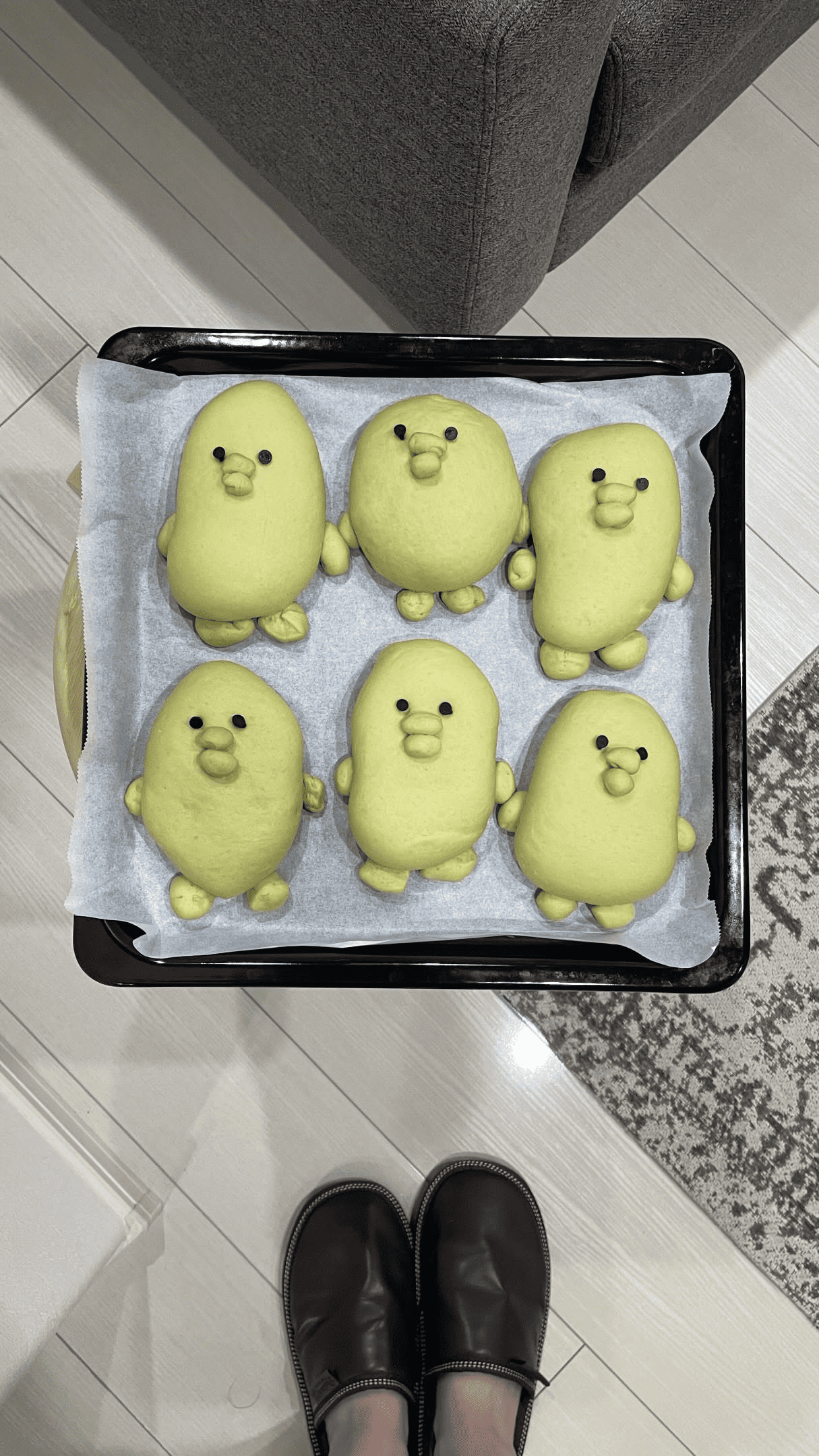 “くちぱっち”のパンを作った女性。しかし…完成品のまさかの姿に「最後ｗｗｗ」「可愛すぎて辛い」「途中まで完璧なのに！」