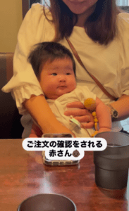 【実際の写真】赤ちゃんがとったまさかの行動