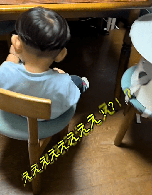 【実際の写真】ママさんが見た光景